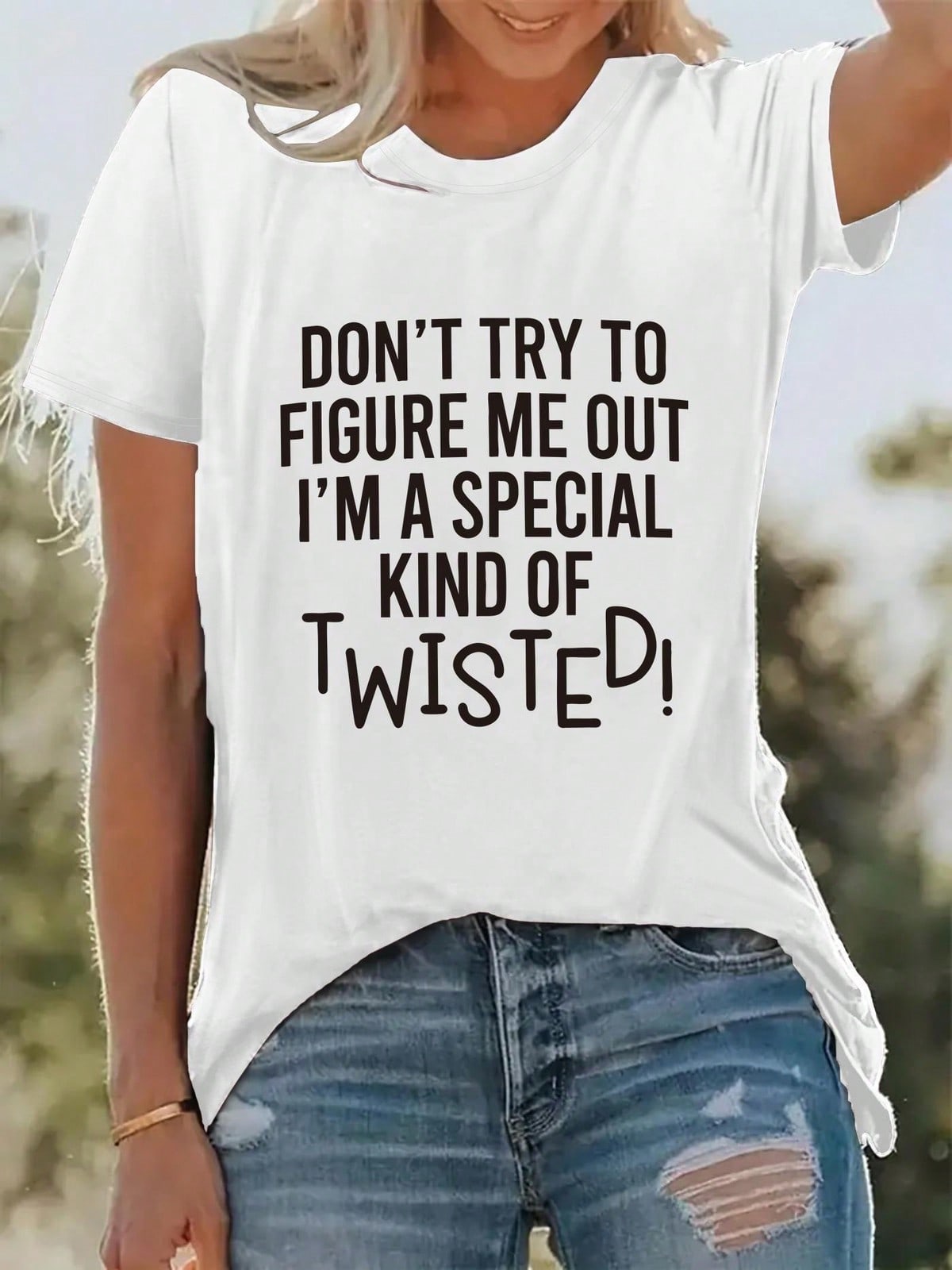 Summer Clothing Recommendations - [New Recommendation] Creative Monogram Special Twisted