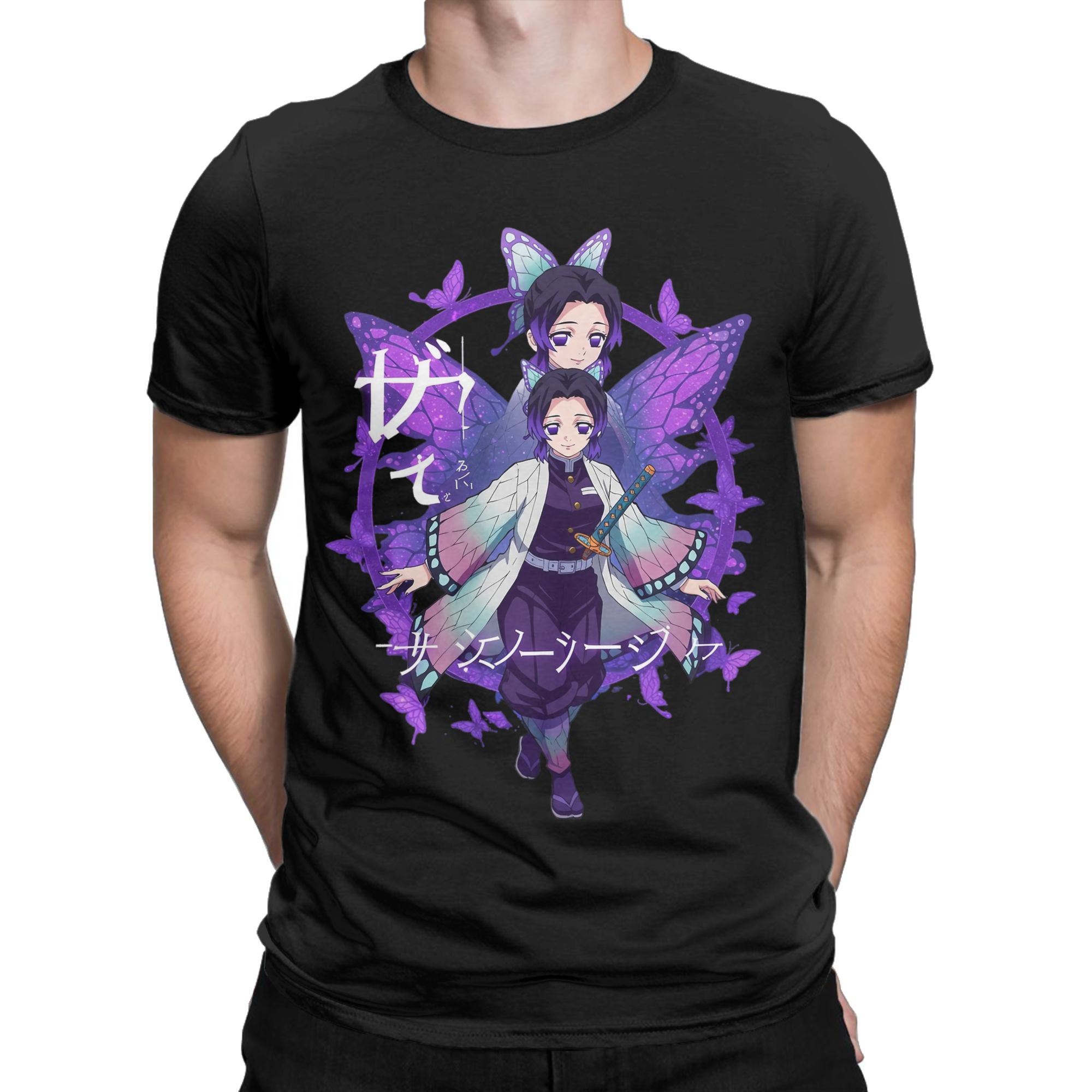 Summer Clothing Ideas - Leisure Shinobu Kocho Demon Slayer T-Shirts