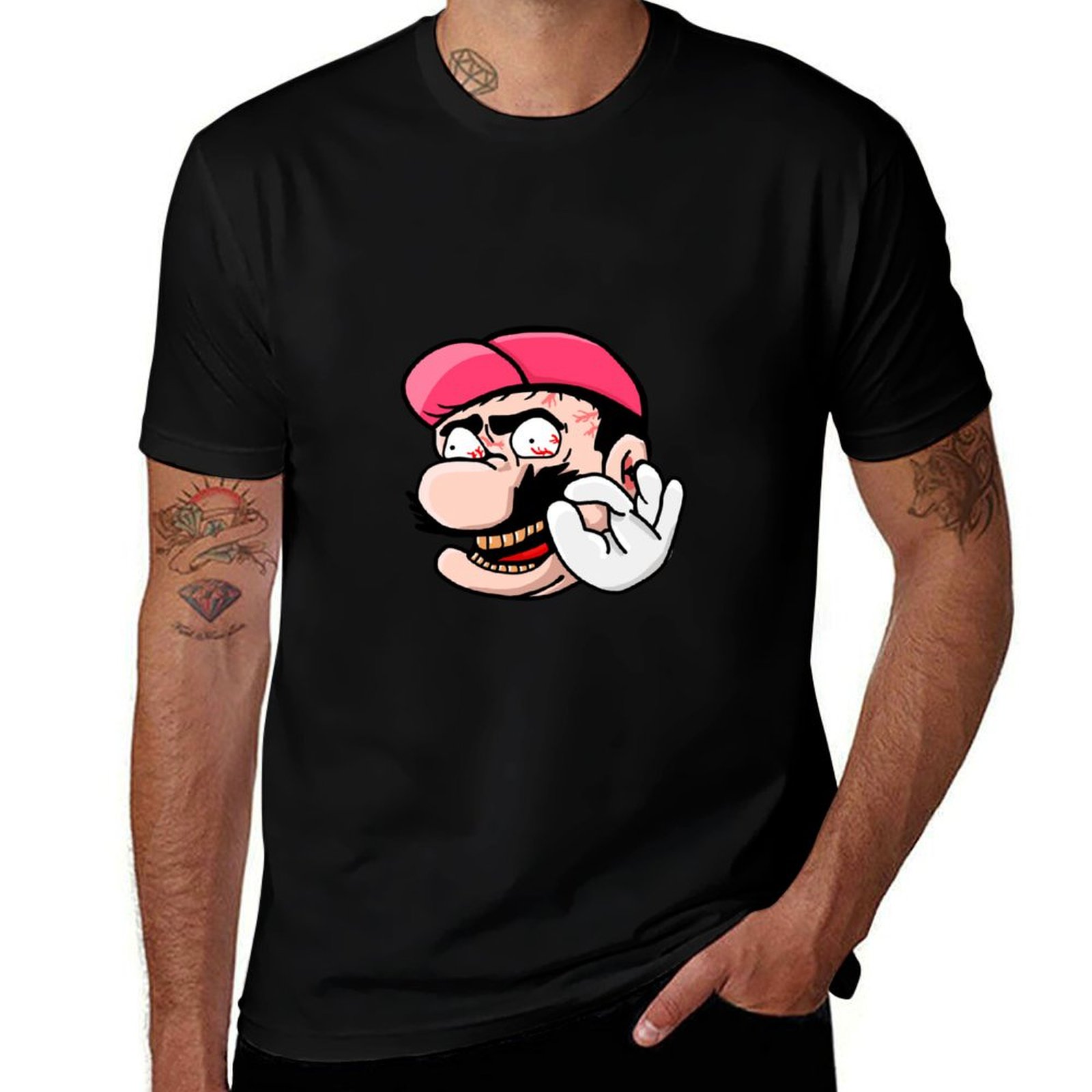 Summer Clothing Drawing - Plumber Bros Game Draw T-Shirt anime
