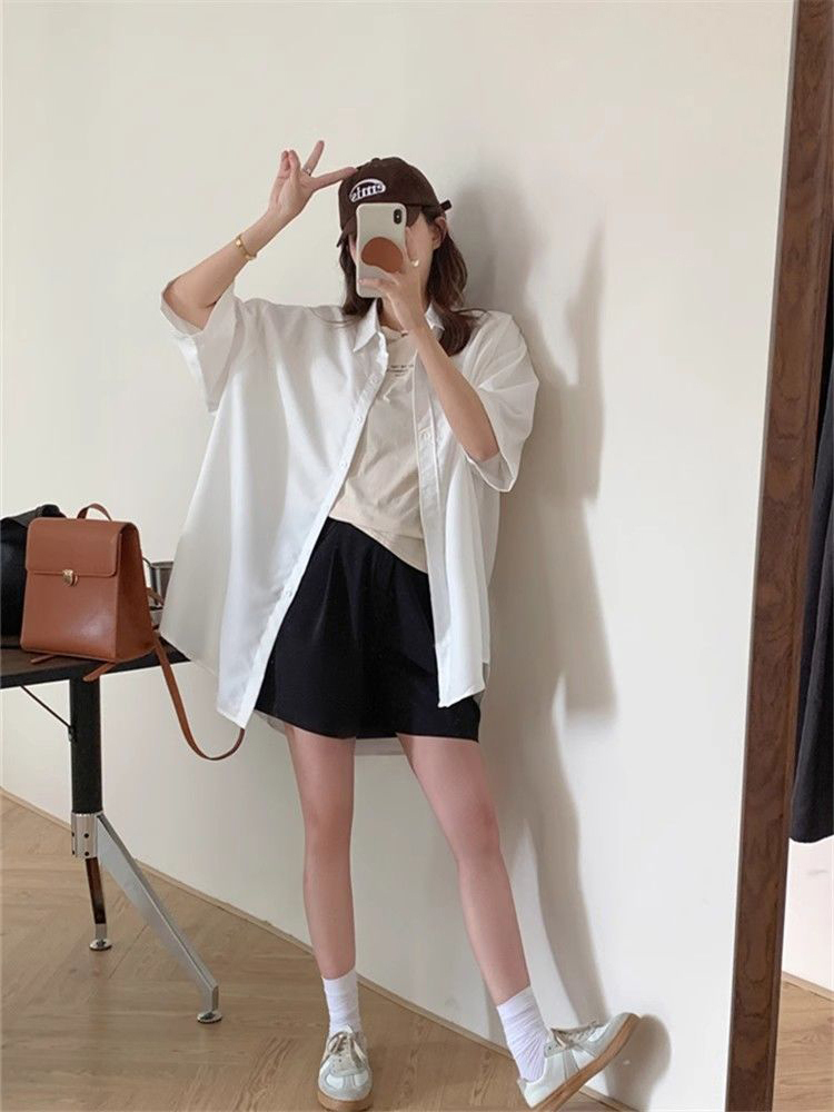 Summer Clothing Wear - plus Size Women's Neck Short Sleeve