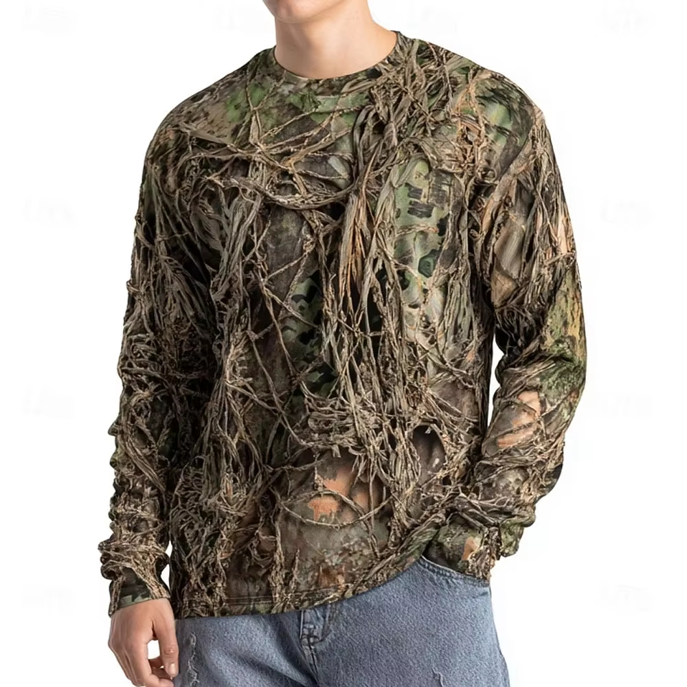 Men's Camo Animal Print Long S - Summer Clothing Types 리뷰 및 가격