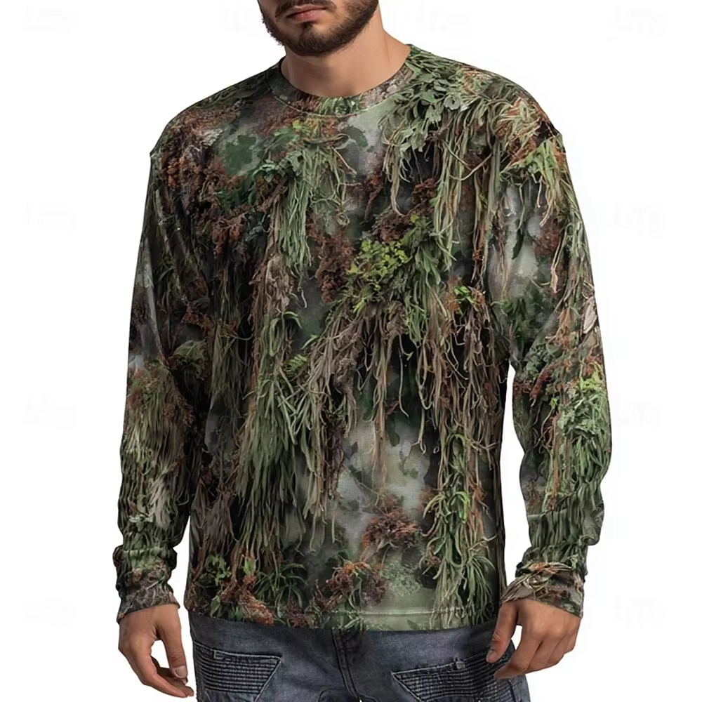 Men's Camo Animal Print Long S - Summer Clothing Types 리뷰 및 가격
