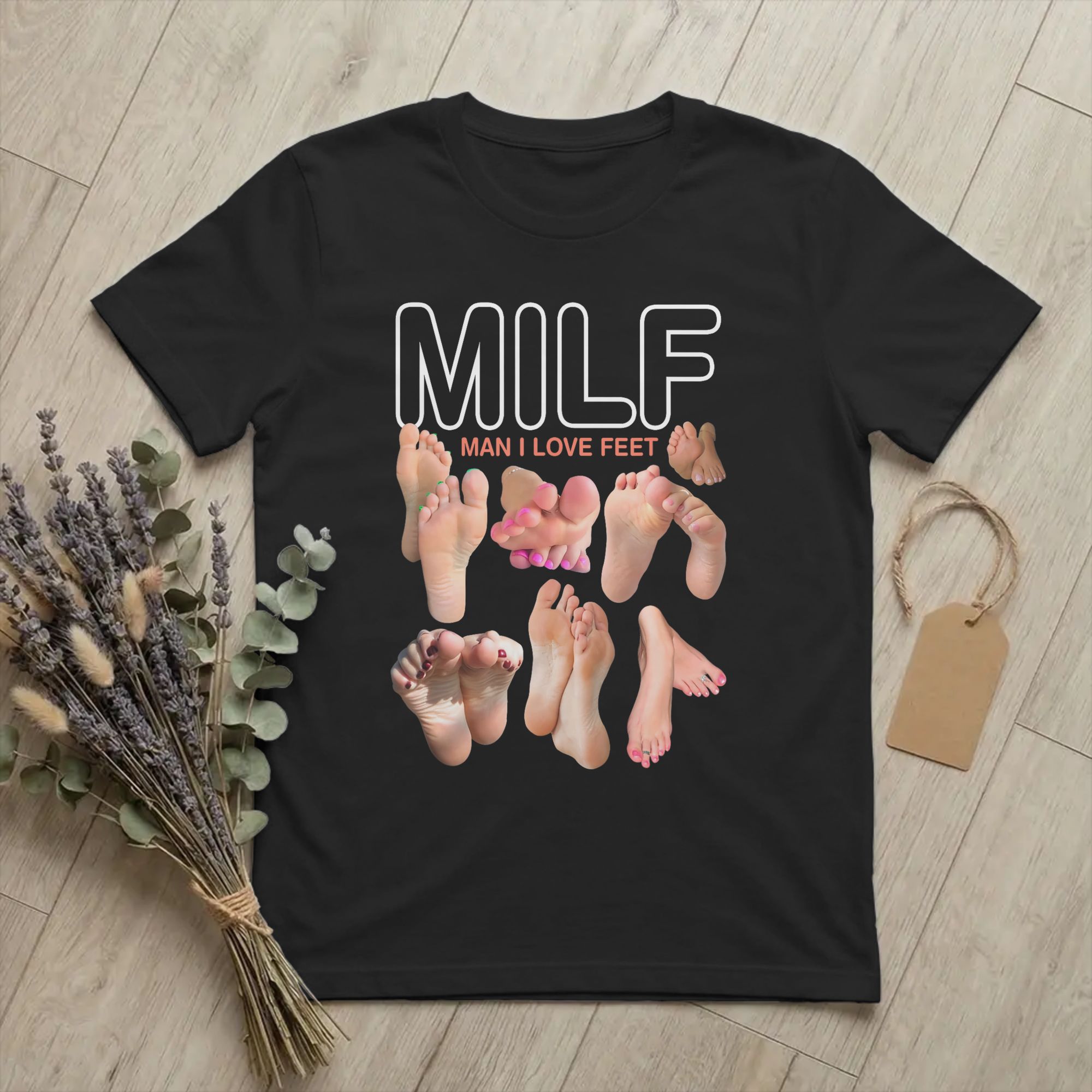 Fashion MILF Man I Love Feet F - Summer Clothing Quotes 리뷰 및 가격