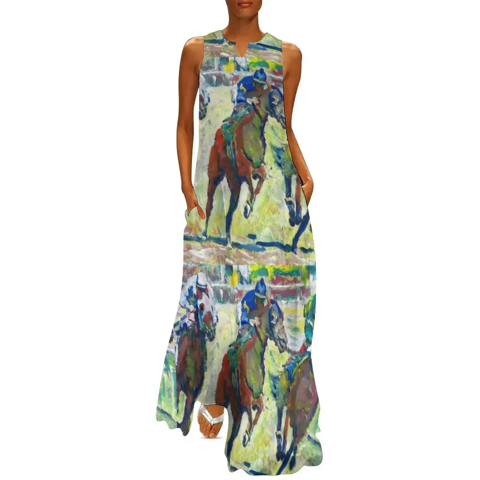 At The Horse Races, Horse Pict - Summer Clothing Pictures 리뷰 및 가격