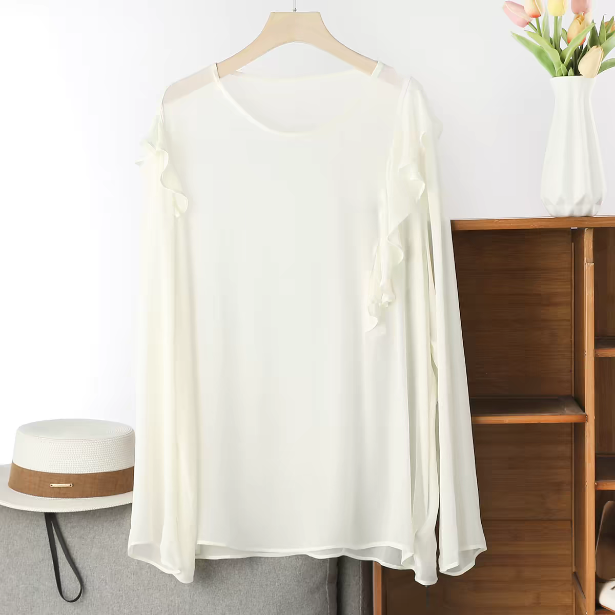 French Elegant Long Sleeve Ruf - Summer Clothing Styles For Women 리뷰 및 가격