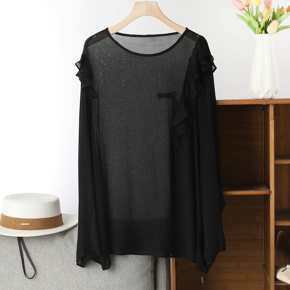 French Elegant Long Sleeve Ruf - Summer Clothing Styles For Women 리뷰 및 가격