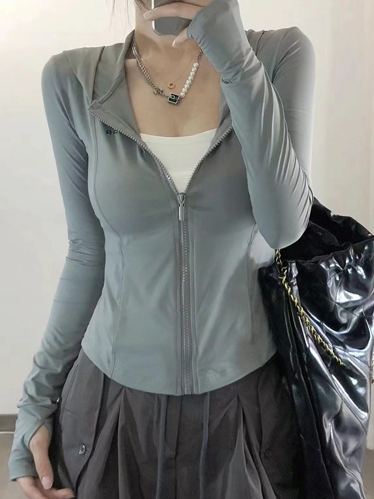 ay een Ice Silk Hooded UV Prot - Summer Clothing Wear 리뷰 및 가격
