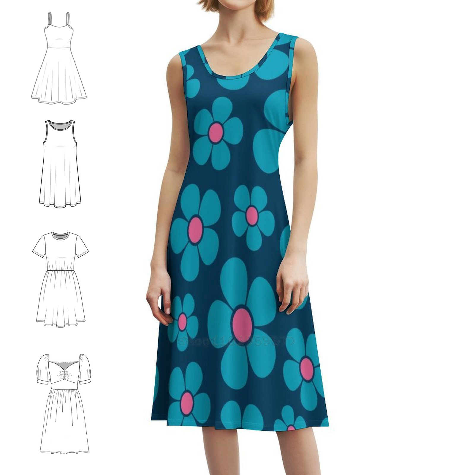 Reto 1960S Style Mid Mod Flora - Summer Clothing Styles For Women 리뷰 및 가격