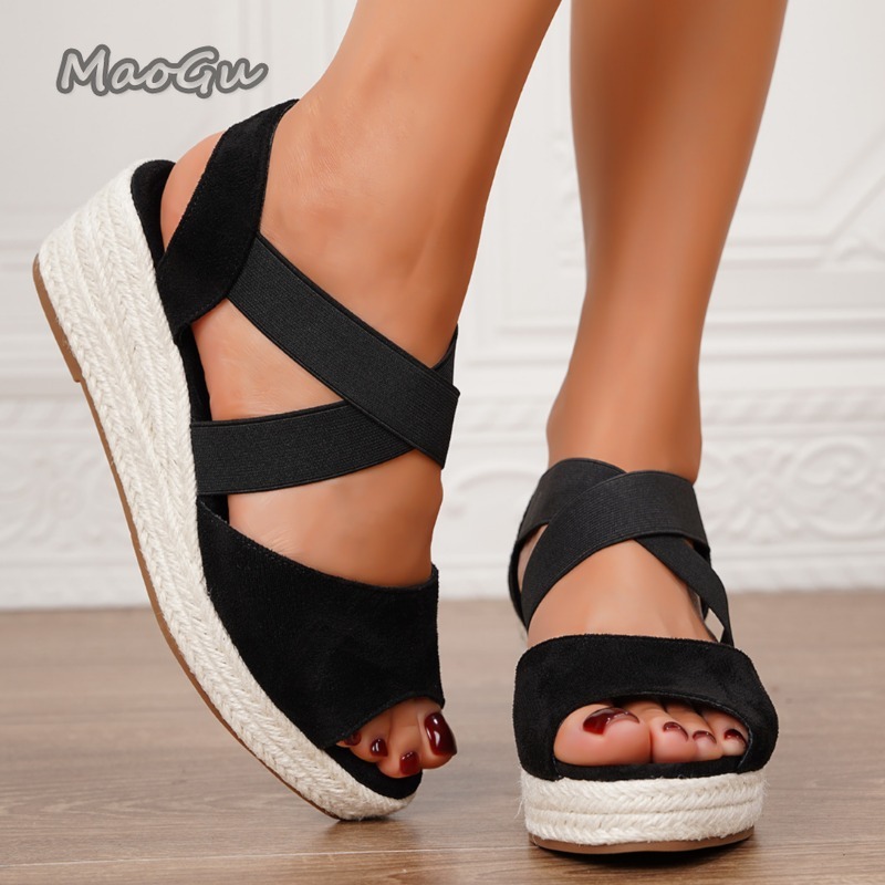 Women's Elastic Strap Espadril - Espadrille Sandal Women 리뷰 및 가격