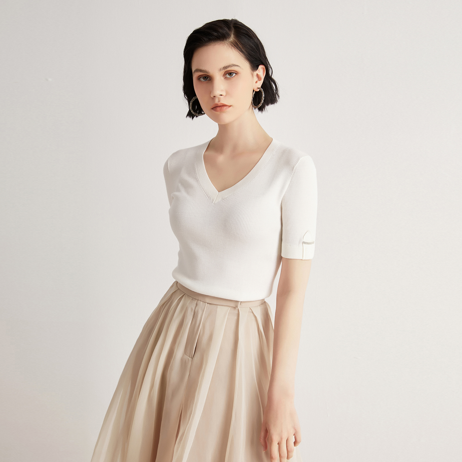 BC-52 V neck Merino Woolen Clo - Summer Clothing Yarn 리뷰 및 가격