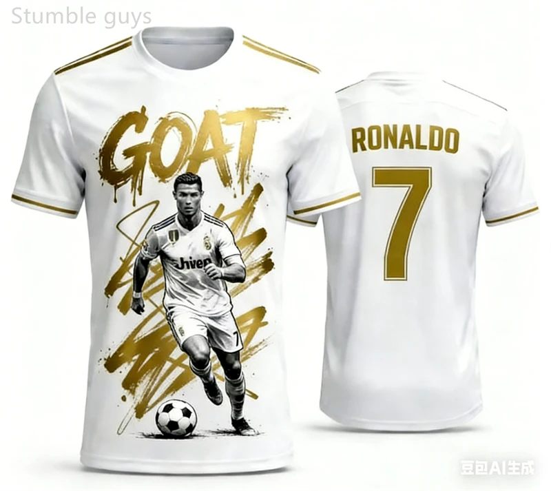 Ronaldo's Summer 3D Printed Fa - Summer Clothing Recommendations 리뷰 및 가격