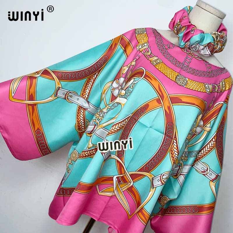 WINYI 2021 Elegant Printed Sum - Summer Clothing Young Women 리뷰 및 가격