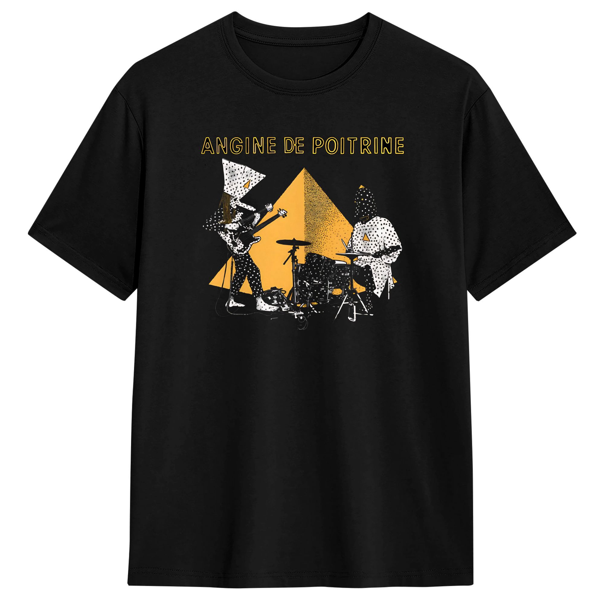 Mens T-Shirt Band Angine de Po - Summer Clothing Ideas 리뷰 및 가격