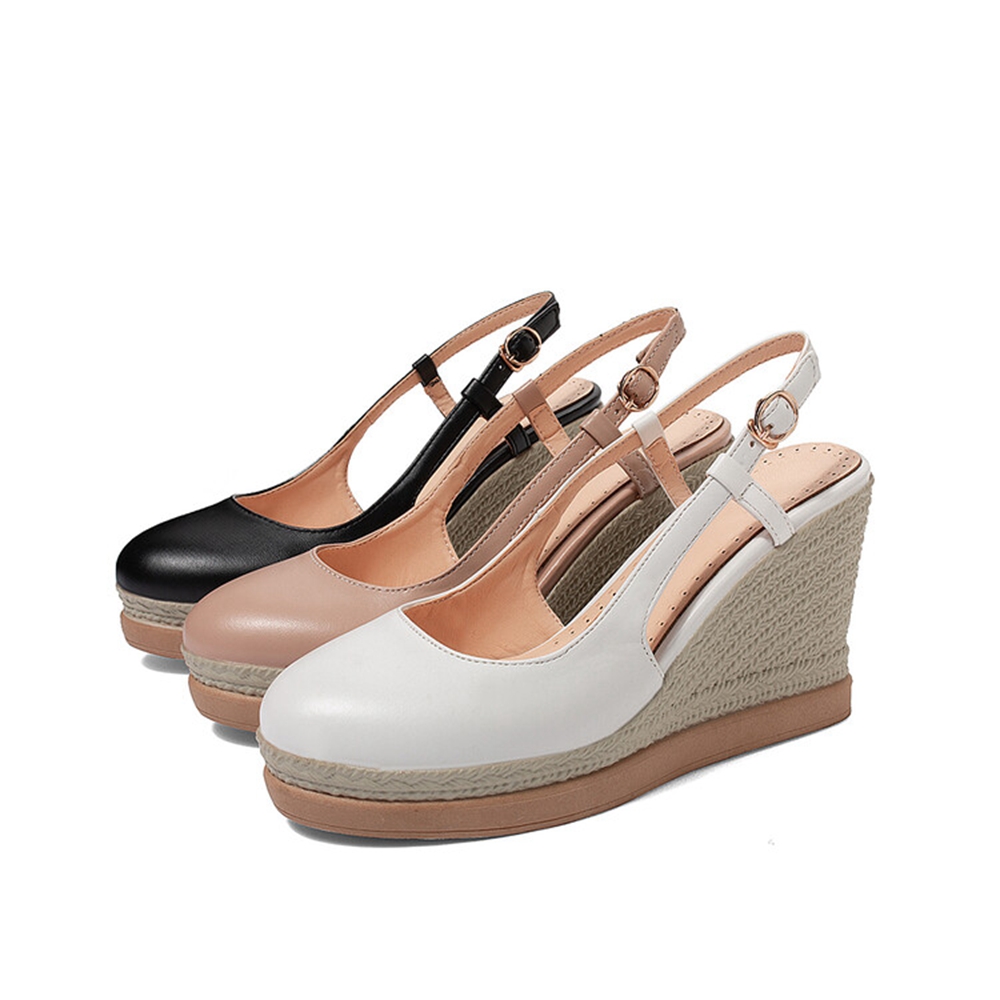 Women's T‑Strap Wedge Sandals  - Espadrille Sandal Women 리뷰 및 가격