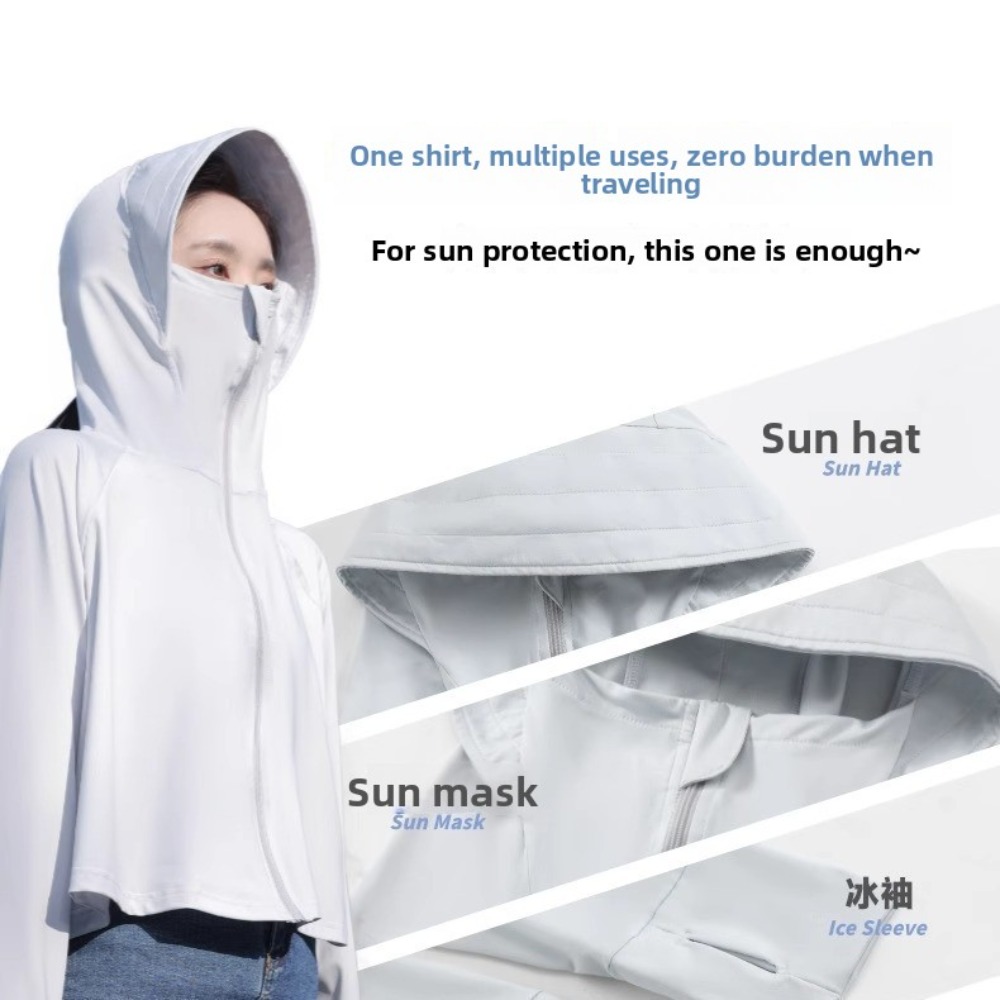 Jiaotong Style Sun Protection  - Summer Clothing Styles For Women 리뷰 및 가격