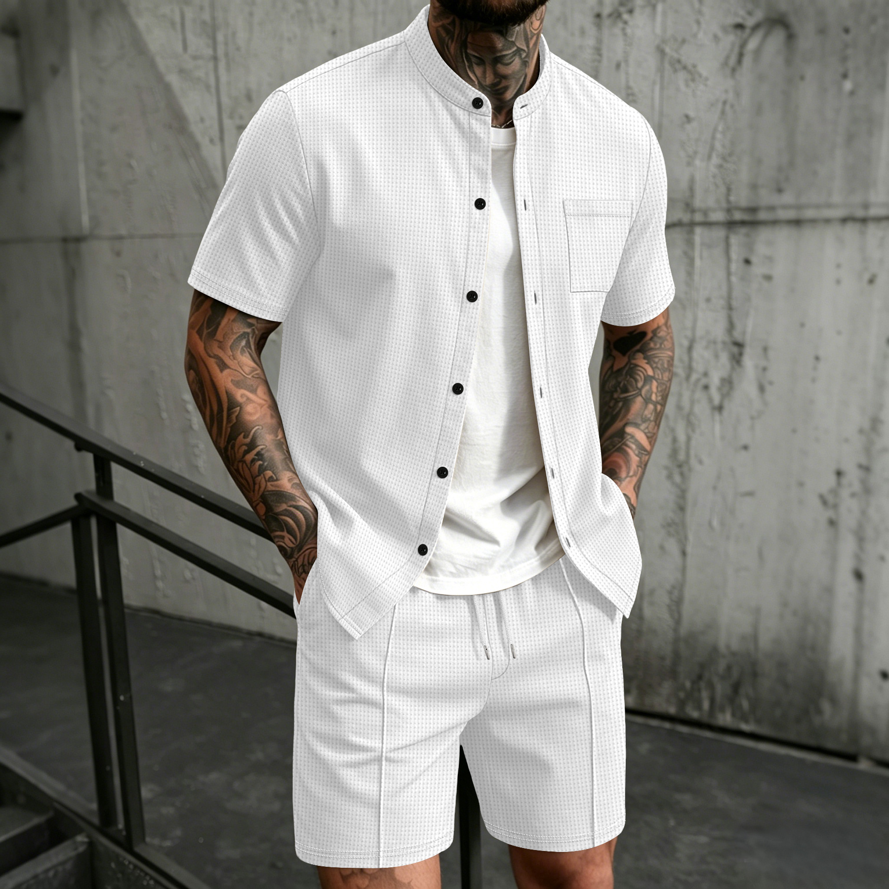 Men's 2 Piece Outfit, Stand Co - Summer Clothing Types 리뷰 및 가격