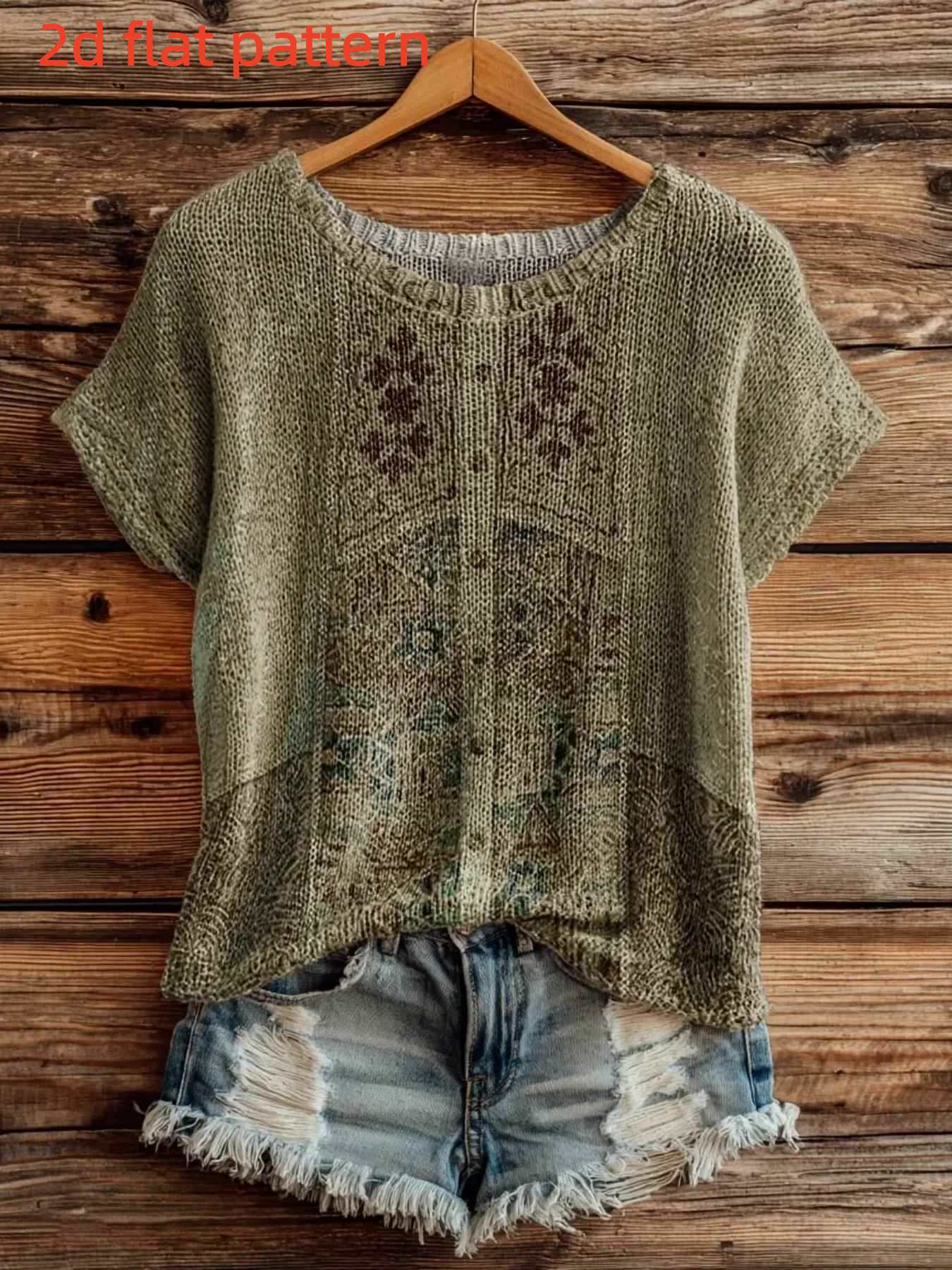 Printed Design - Nottextured S - Summer Clothing Yarn 리뷰 및 가격
