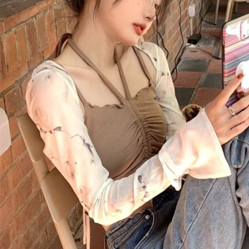 Sets Women Halter Sexy Crop To - Summer Clothing Young Women 리뷰 및 가격