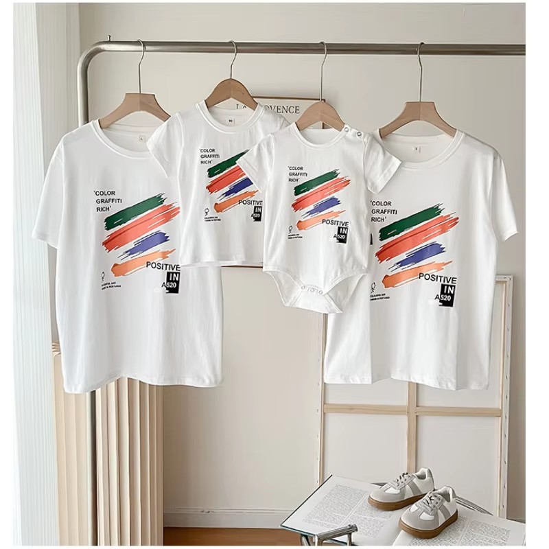 Family Look T Shirts 2026 Summ - Summer Clothing Drawing 리뷰 및 가격