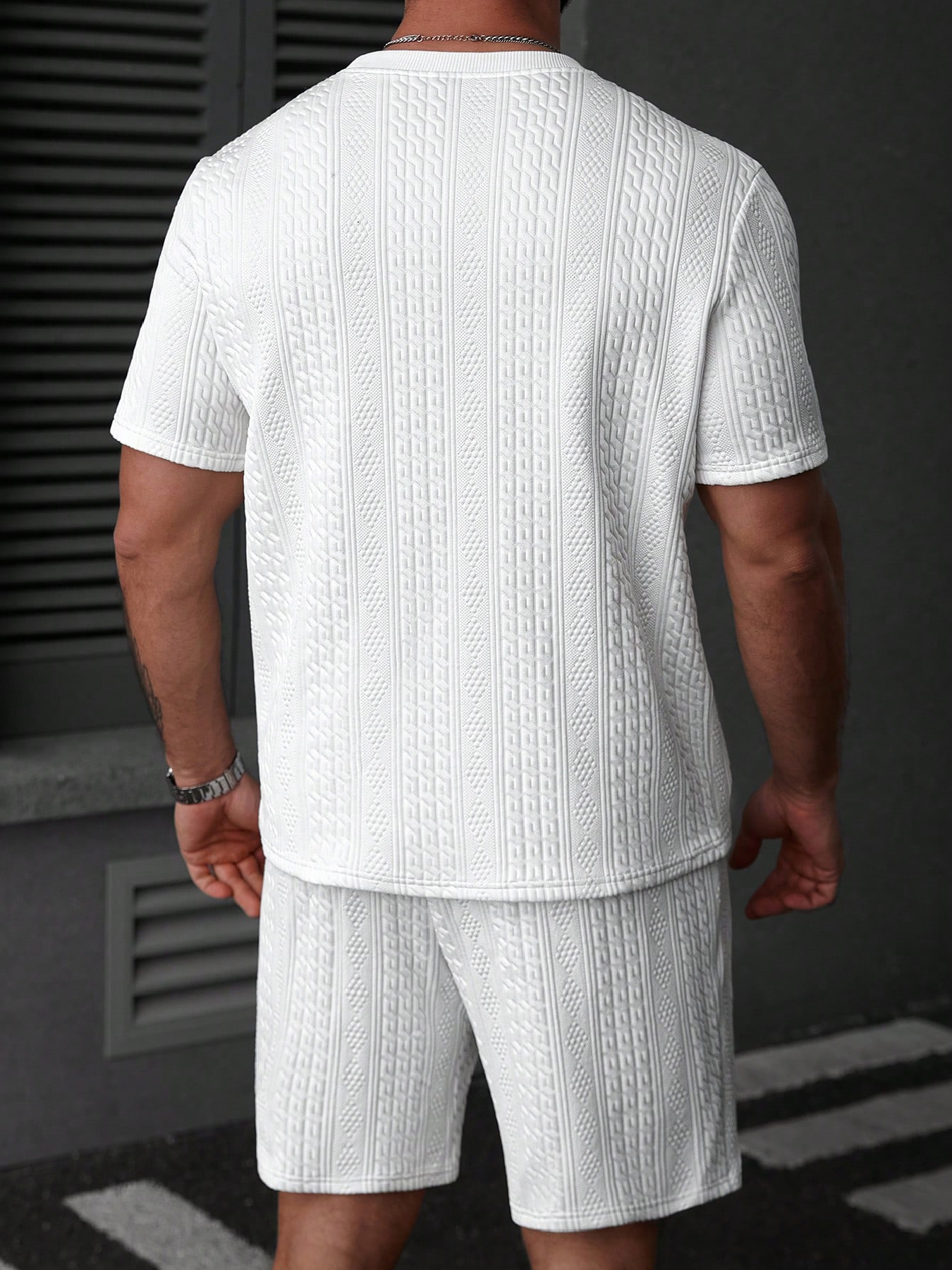 Casual men's polo shirt set, s - Summer Clothing Types 리뷰 및 가격