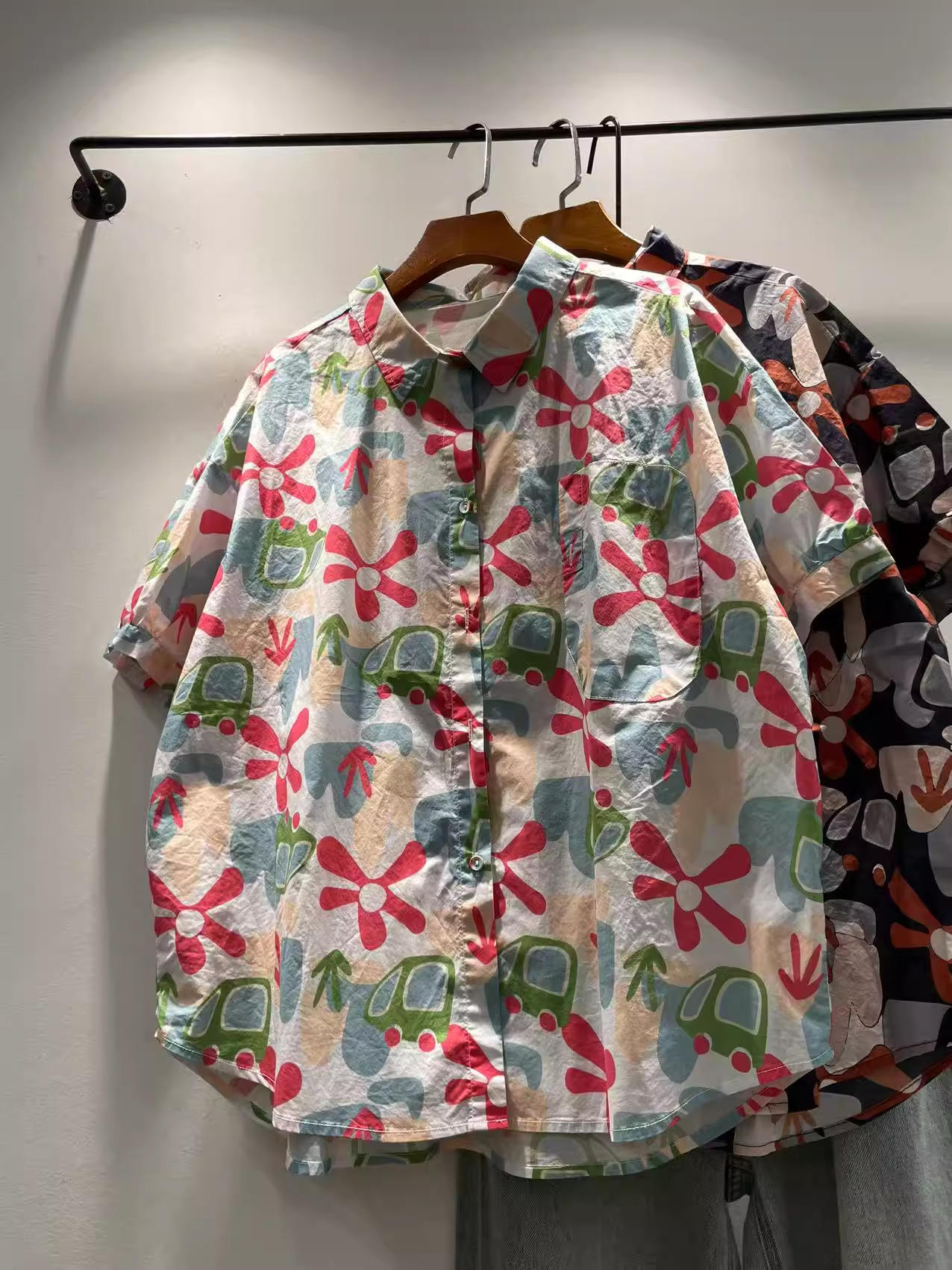 Bust 122cm harajuku fashion wo - Summer Clothing For Japan 리뷰 및 가격