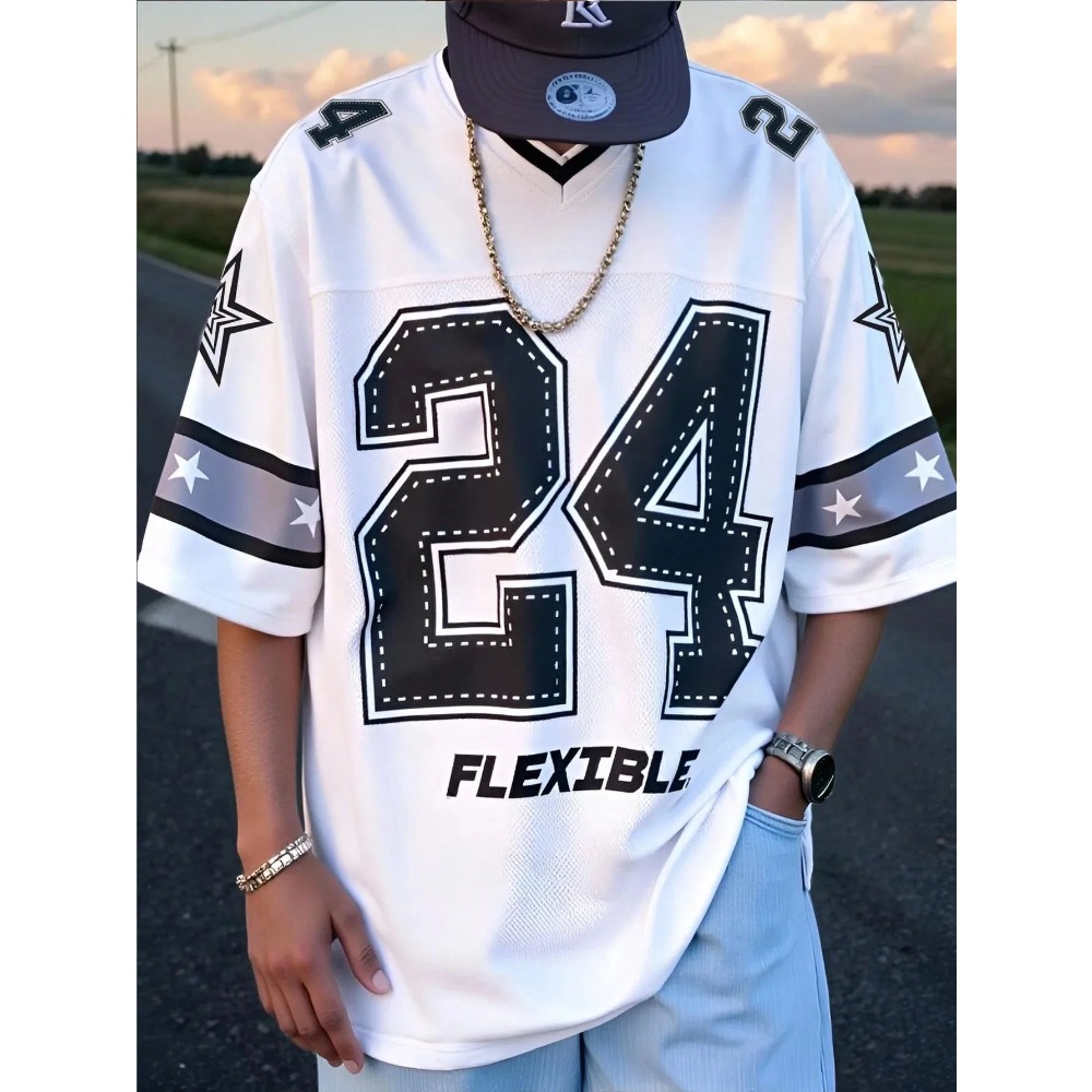 2026 Summer New Men's V-Neck T - Summer Clothing Types 리뷰 및 가격