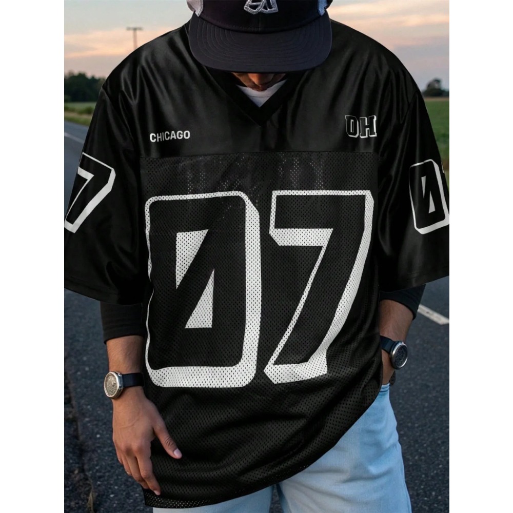 2026 Summer New Men's V-Neck T - Summer Clothing Types 리뷰 및 가격