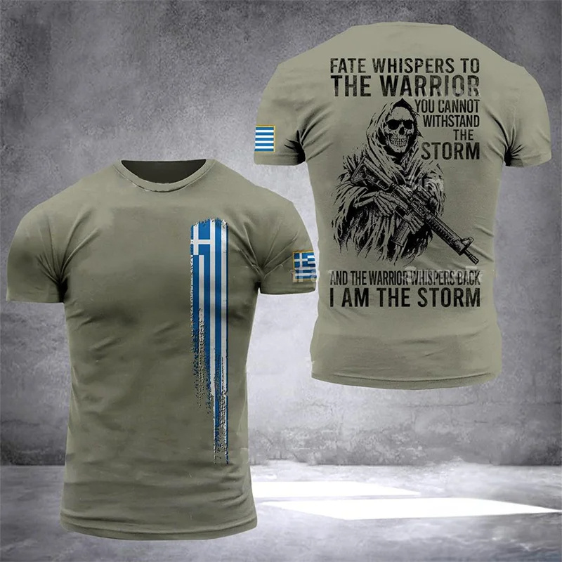 Hellas Totem Greece Emblem Gra - Summer Clothing For Greece 리뷰 및 가격