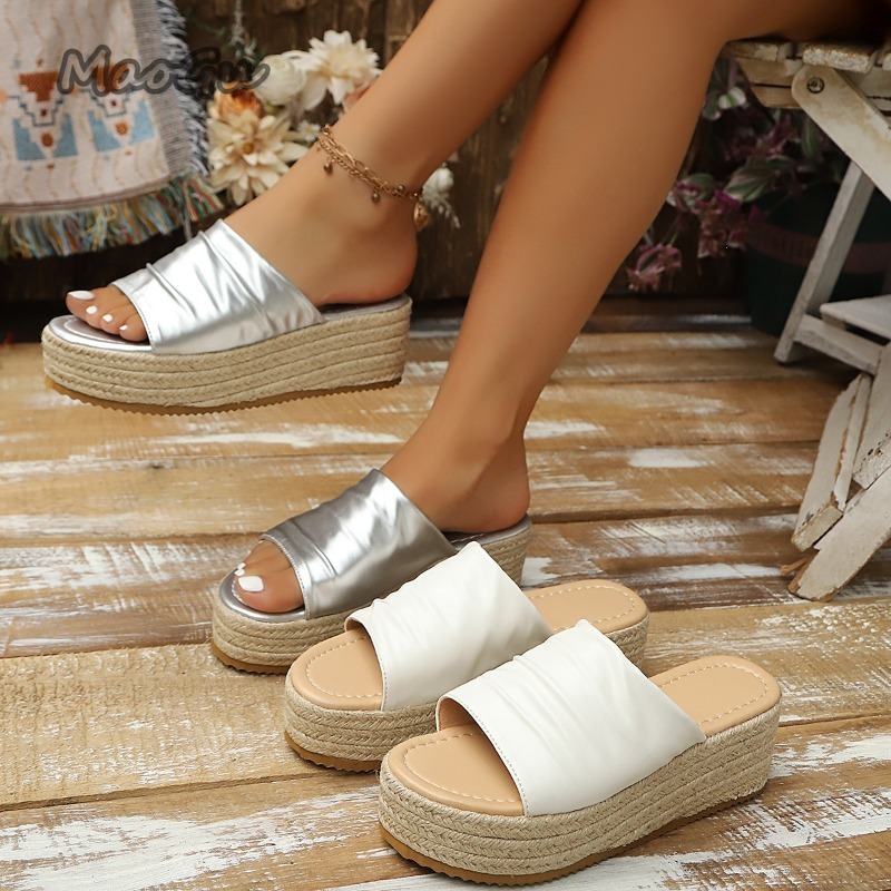 Women's Ruched Espadrille Wedg - Espadrille Sandal Women 리뷰 및 가격