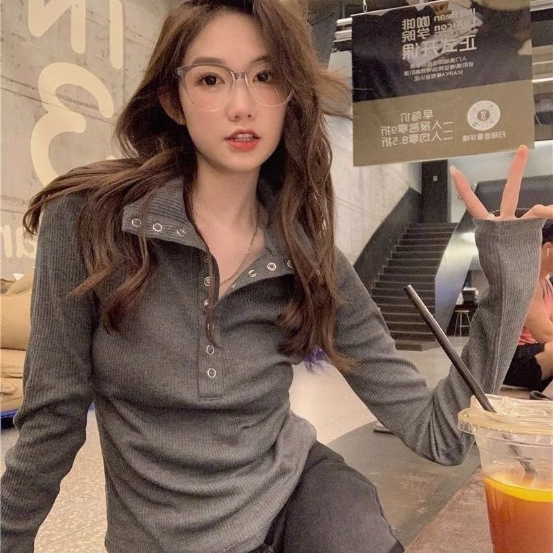 Women Fashion Slim Long Sleeve - Summer Clothing Yarn 리뷰 및 가격