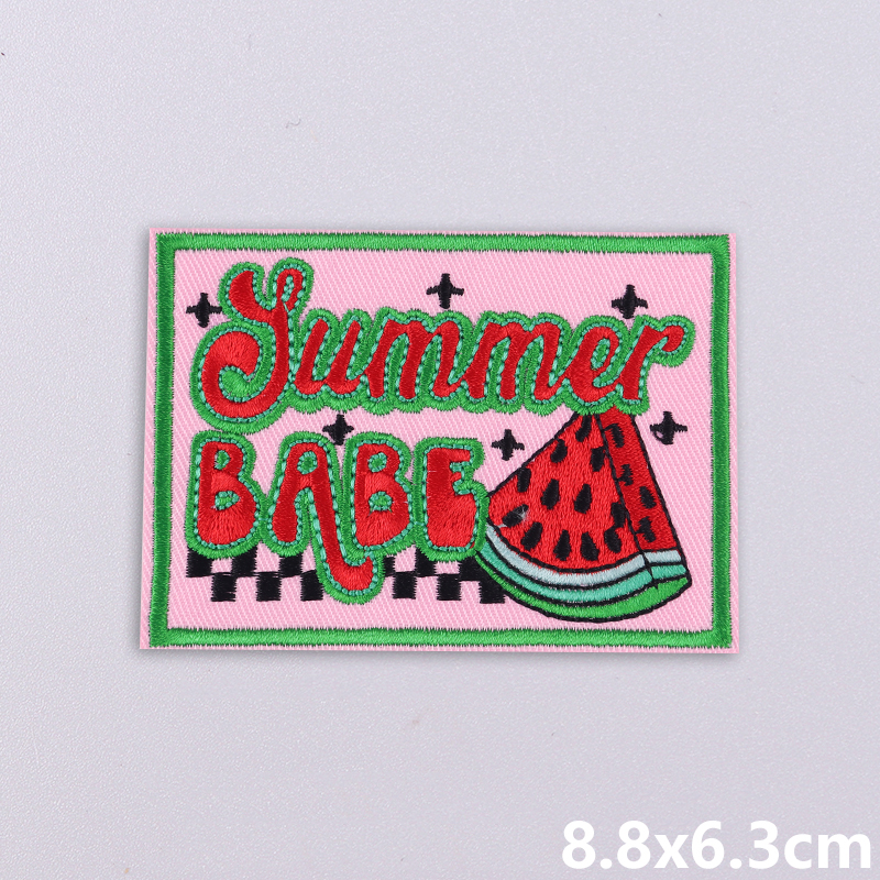 Summer Vibes Embroidered Patch - Summer Clothing Pictures 리뷰 및 가격
