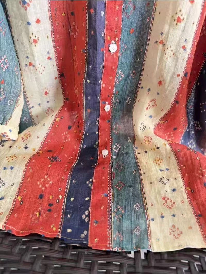 Bohemian 100% Ramie Shirts and - Summer Clothing For Japan 리뷰 및 가격