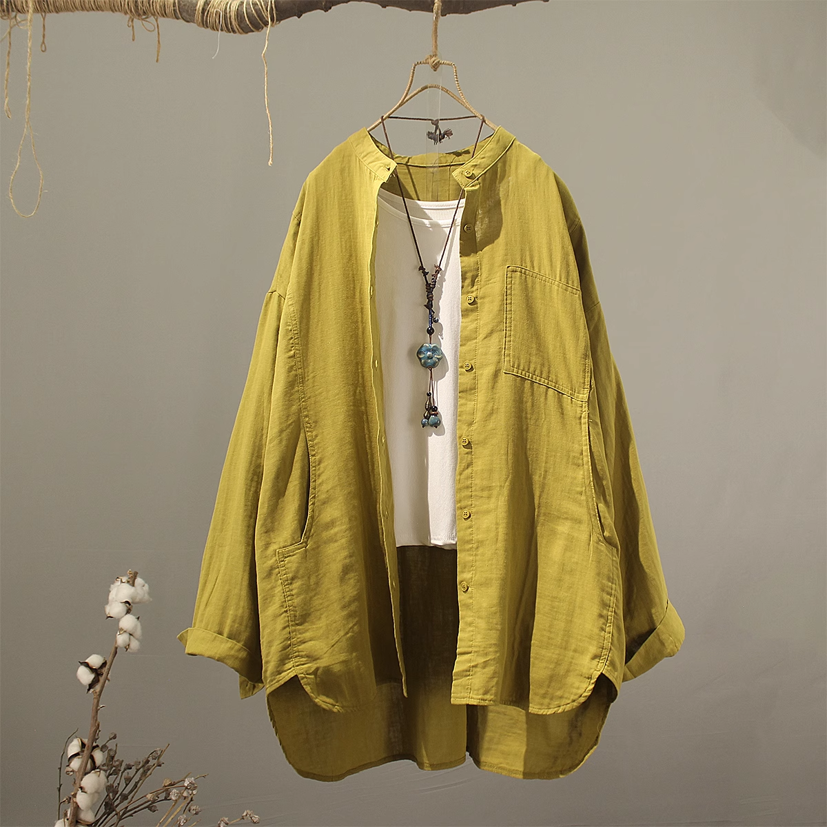 2026 Middle-aged women's cloth - Summer Clothing Yarn 리뷰 및 가격