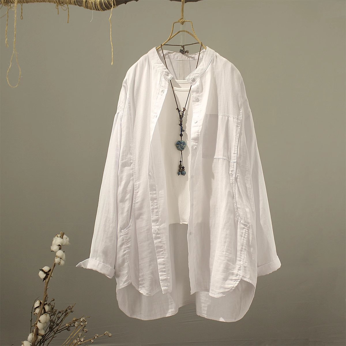 2026 Middle-aged women's cloth - Summer Clothing Yarn 리뷰 및 가격