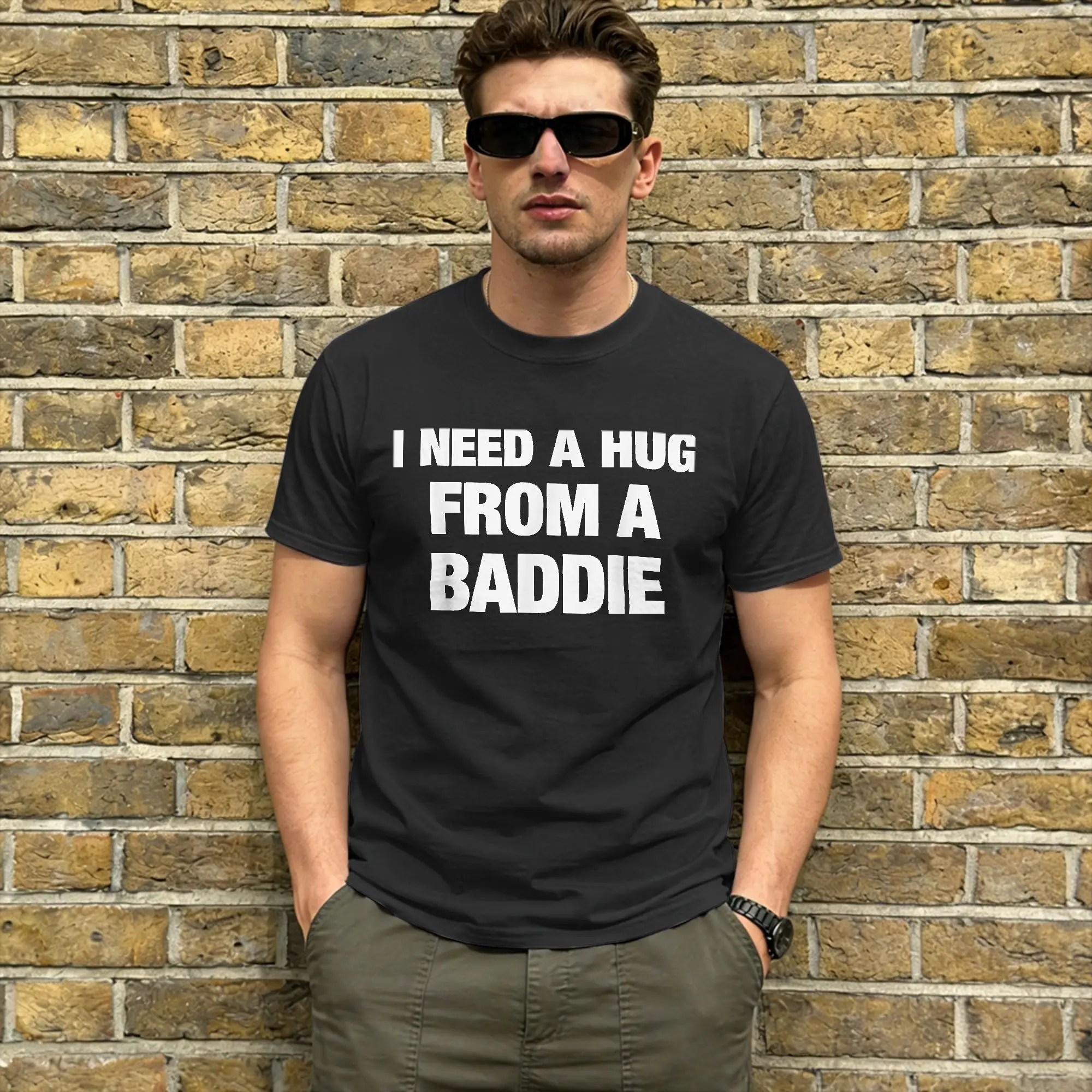 Men's T-Shirts I Need A Hug fr - Summer Clothing Ideas 리뷰 및 가격
