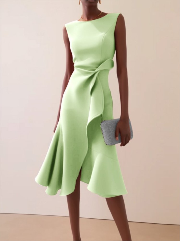 Elegant Women's Evening Dress  - Summer Clothing Drawing 리뷰 및 가격