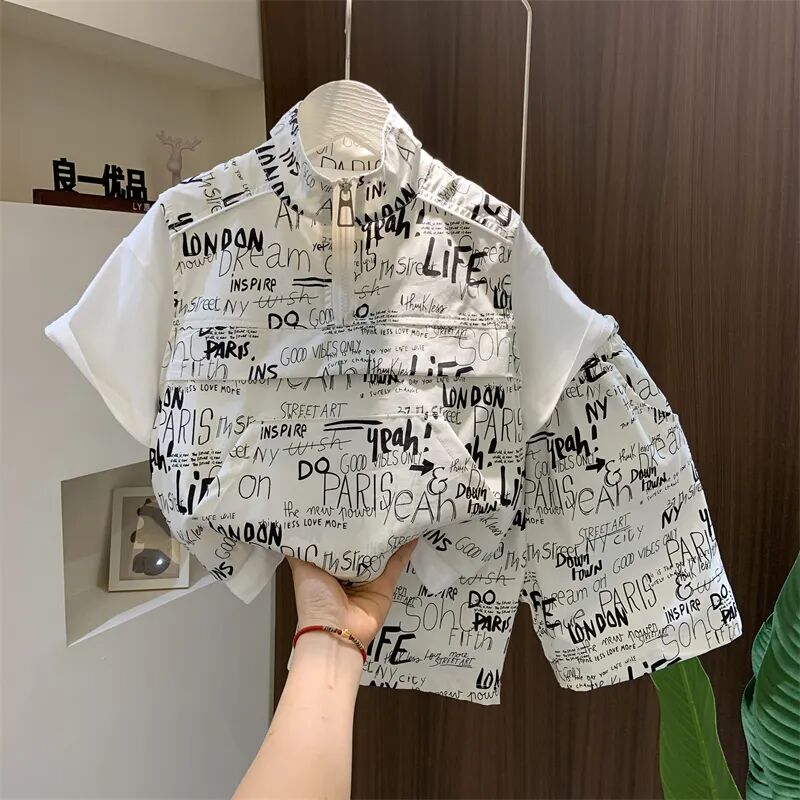 Boys Summer Clothing Set 2024  - Summer Clothing Drawing 리뷰 및 가격