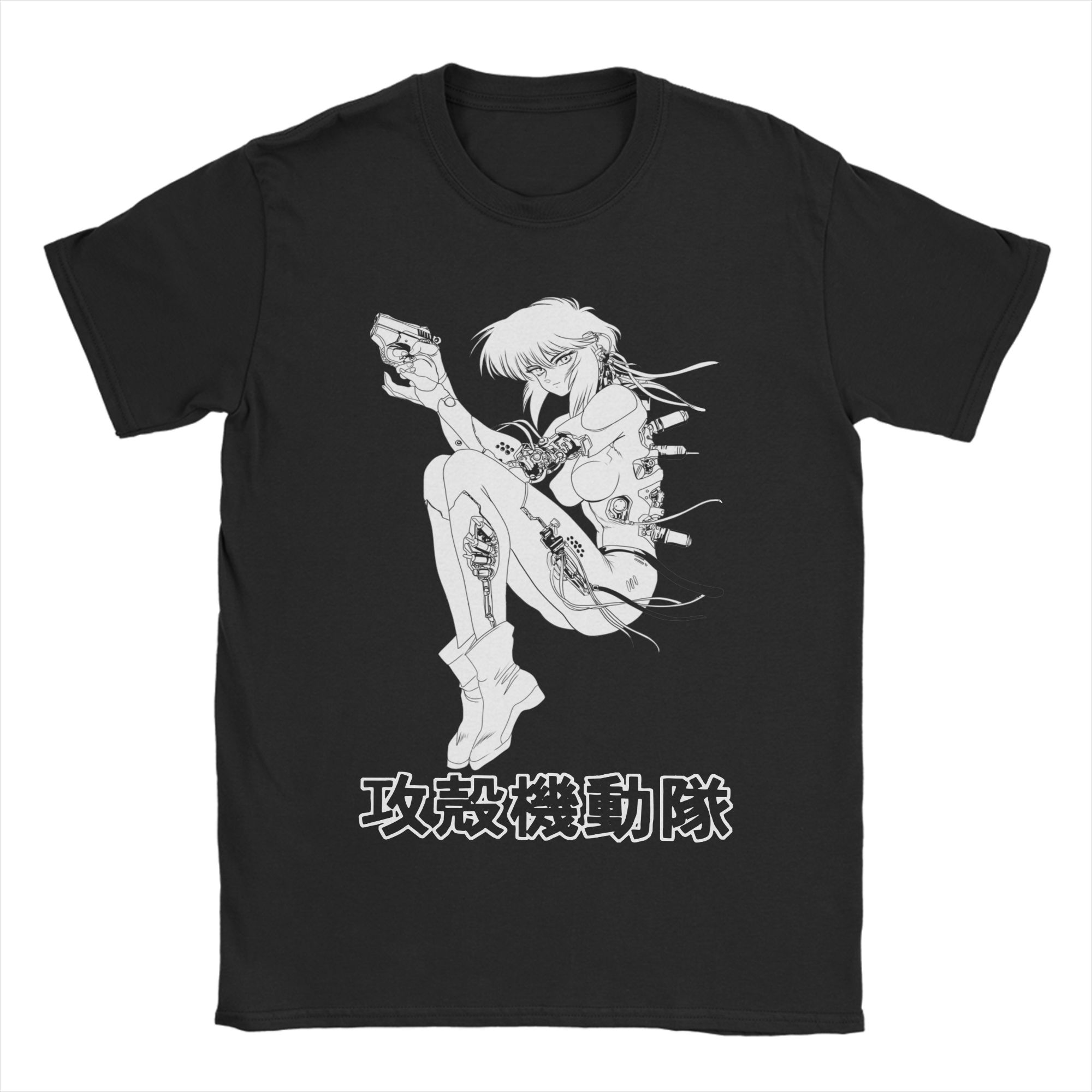 Motoko Ghost in the Shell T Sh - Summer Clothing Ideas 리뷰 및 가격