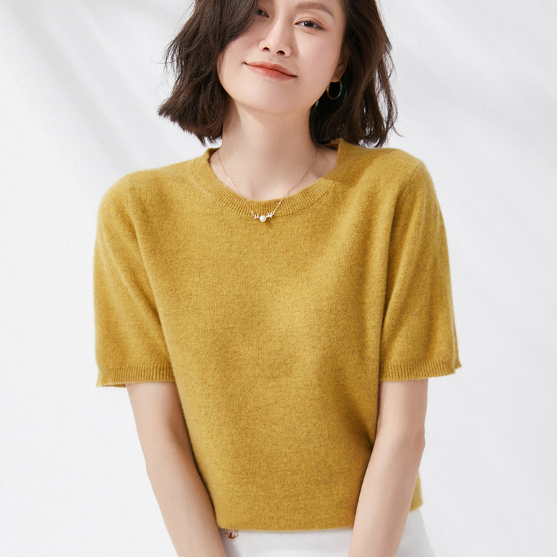 Spring and Summer New Short-sl - Summer Clothing Yarn 리뷰 및 가격