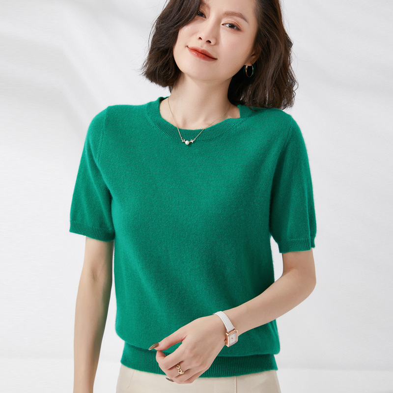 Spring and Summer New Short-sl - Summer Clothing Yarn 리뷰 및 가격