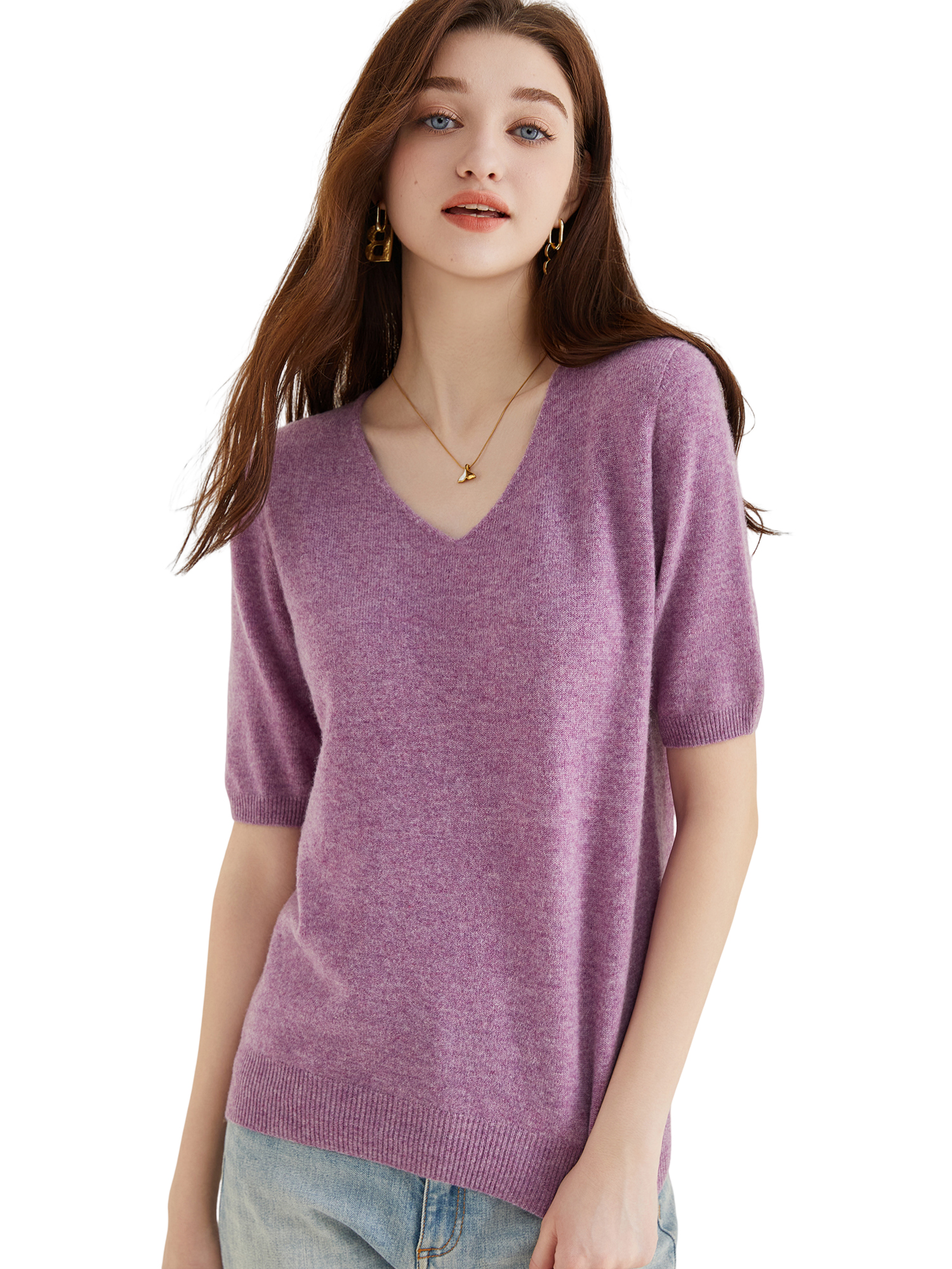 Women's Sweater 100% Merino Wo - Summer Clothing Yarn 리뷰 및 가격