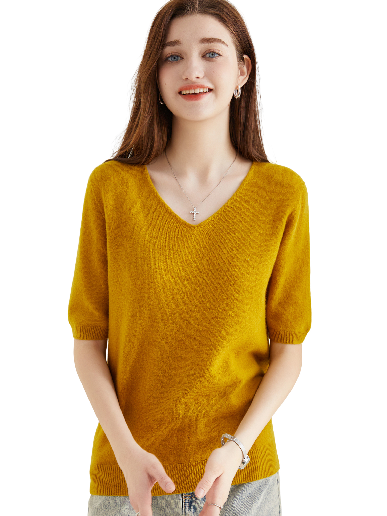 Women's Sweater 100% Merino Wo - Summer Clothing Yarn 리뷰 및 가격