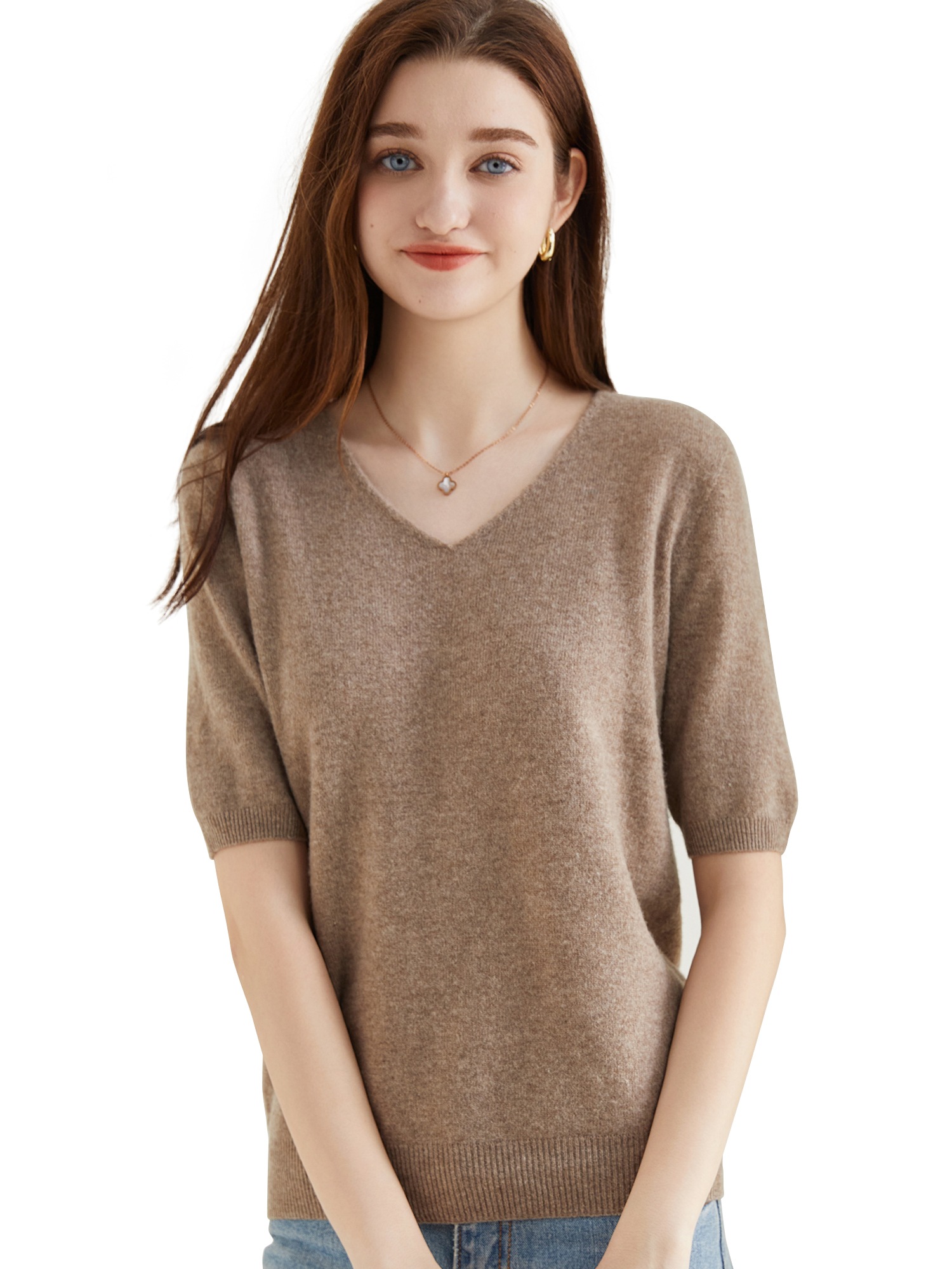 Women's Sweater 100% Merino Wo - Summer Clothing Yarn 리뷰 및 가격