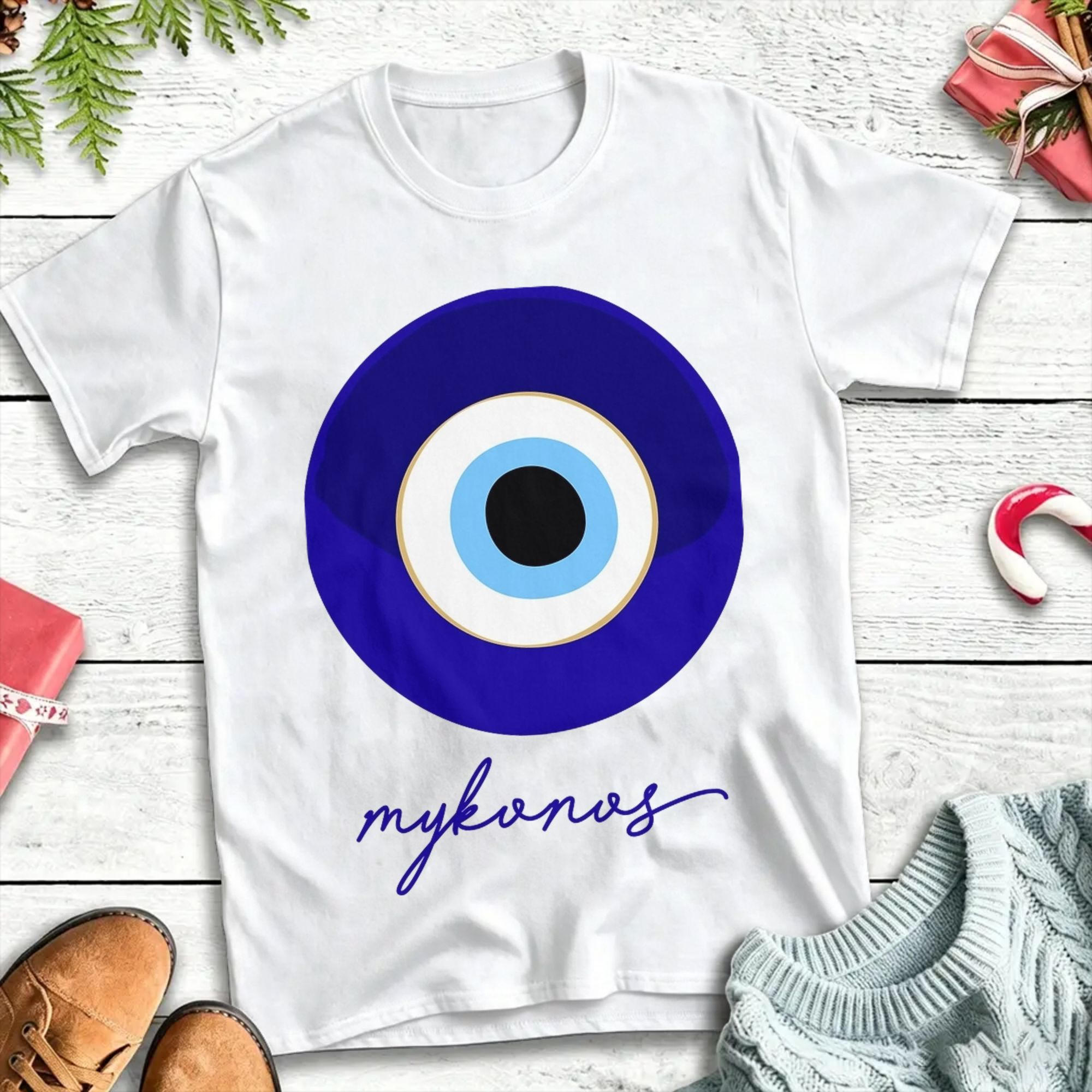 MYKONOS - GREECE, mati edition - Summer Clothing For Greece 리뷰 및 가격