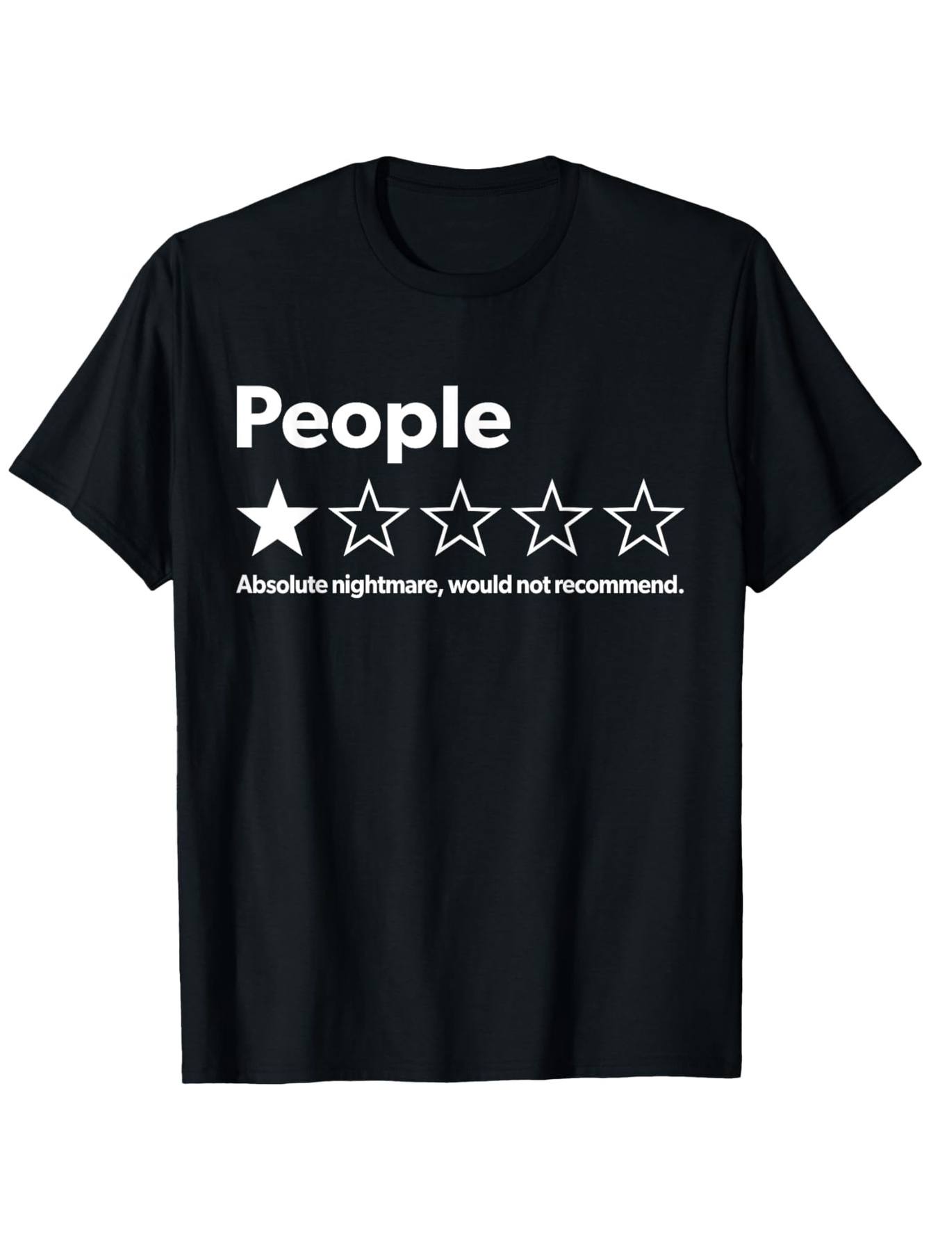 Funny T-shirt Review: One-star - Summer Clothing Recommendations 리뷰 및 가격