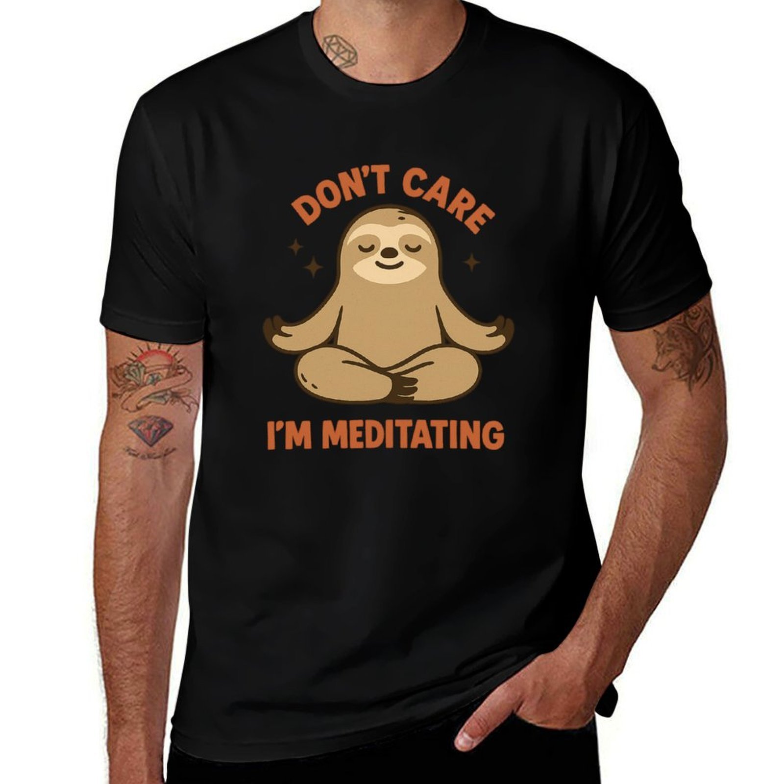Don’t Care I’m Meditating Chil - Summer Clothing Quotes 리뷰 및 가격