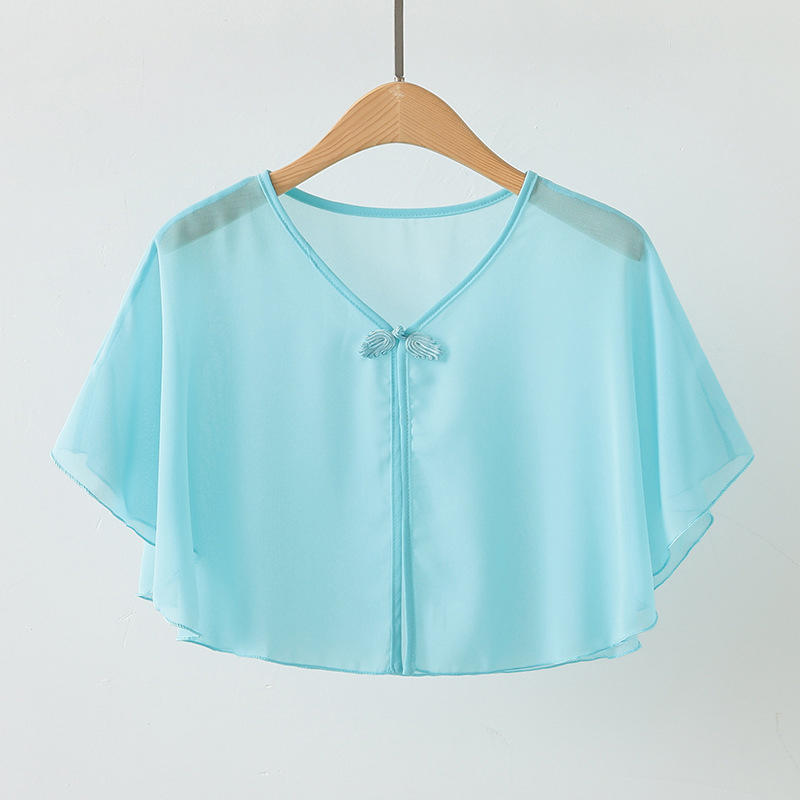 Spring Chiffon Short Outer Wea - Summer Clothing Wear 리뷰 및 가격