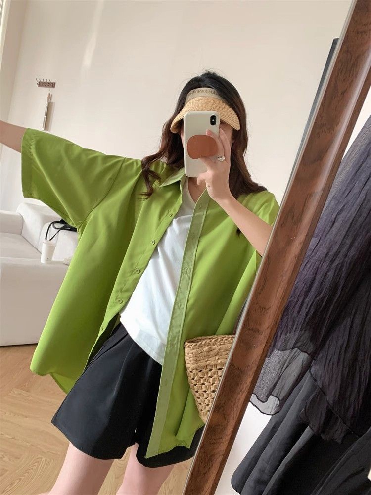 plus Size Women's  Neck Short  - Summer Clothing Wear 리뷰 및 가격