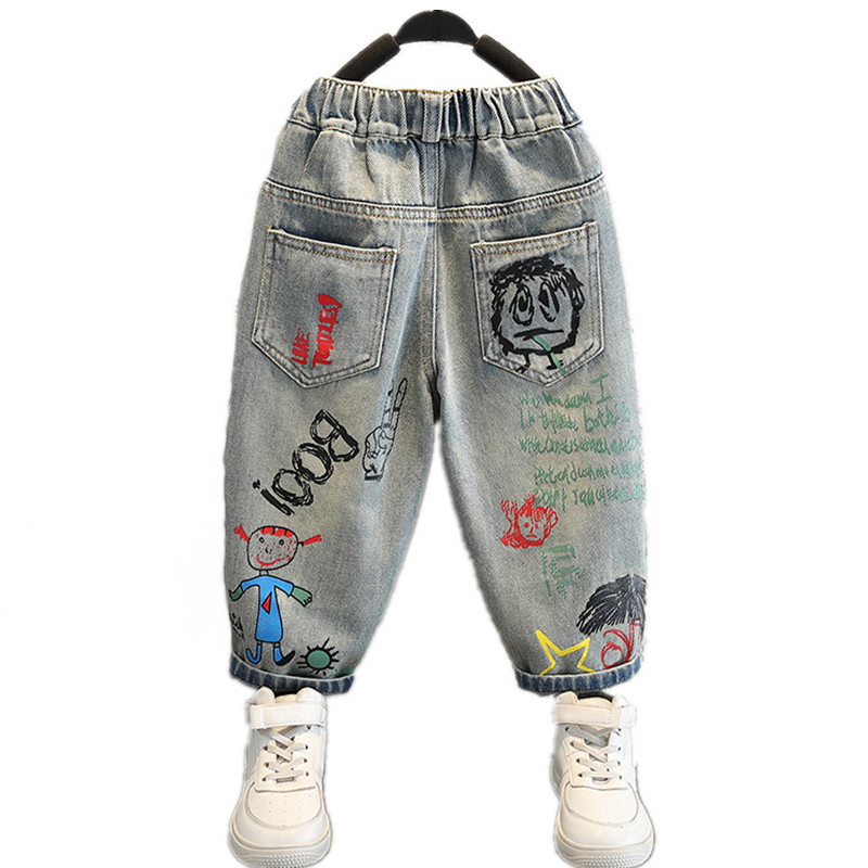 Baby Boy Jeans For Children Ch - Summer Clothing Drawing 리뷰 및 가격