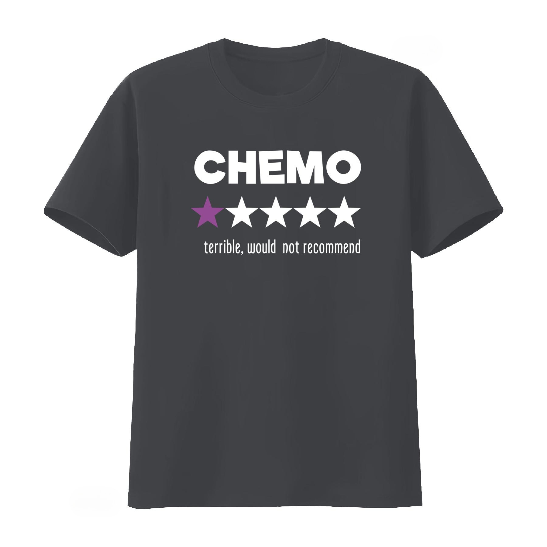 Funny Chemo T Shirt with Star  - Summer Clothing Recommendations 리뷰 및 가격